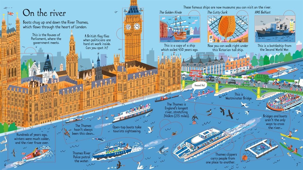 Usborne Look Inside London