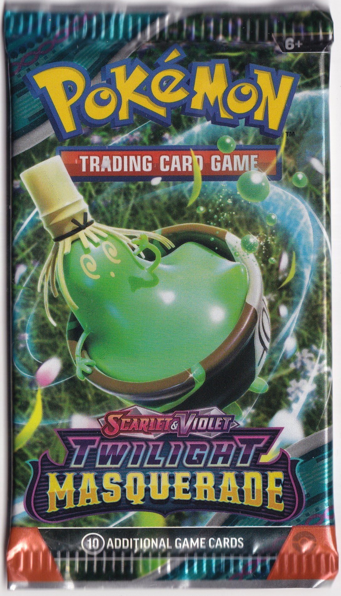 Booster PackPokemon TCG: Scarlet & Violet - Twilight Masquerade Orijinal Booster Pack (10 Kart)