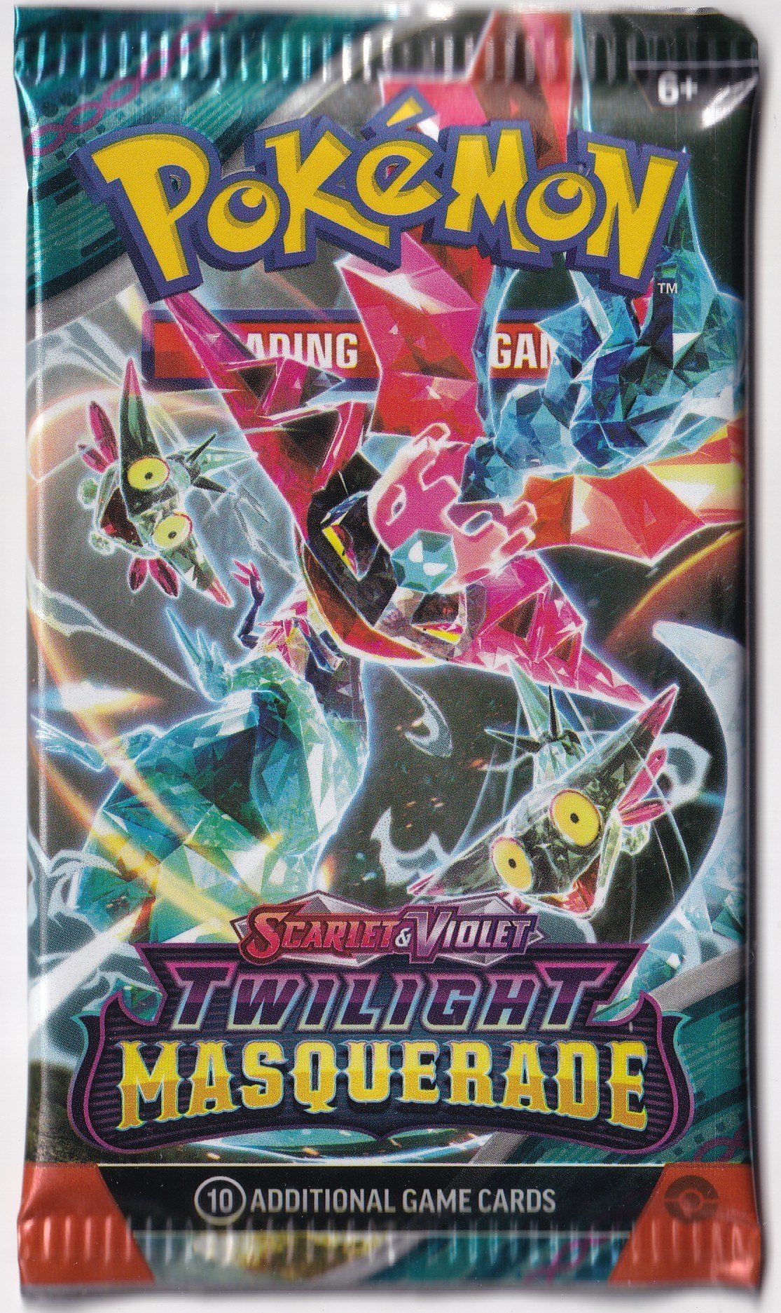Booster PackPokemon TCG: Scarlet & Violet - Twilight Masquerade Orijinal Booster Pack (10 Kart)