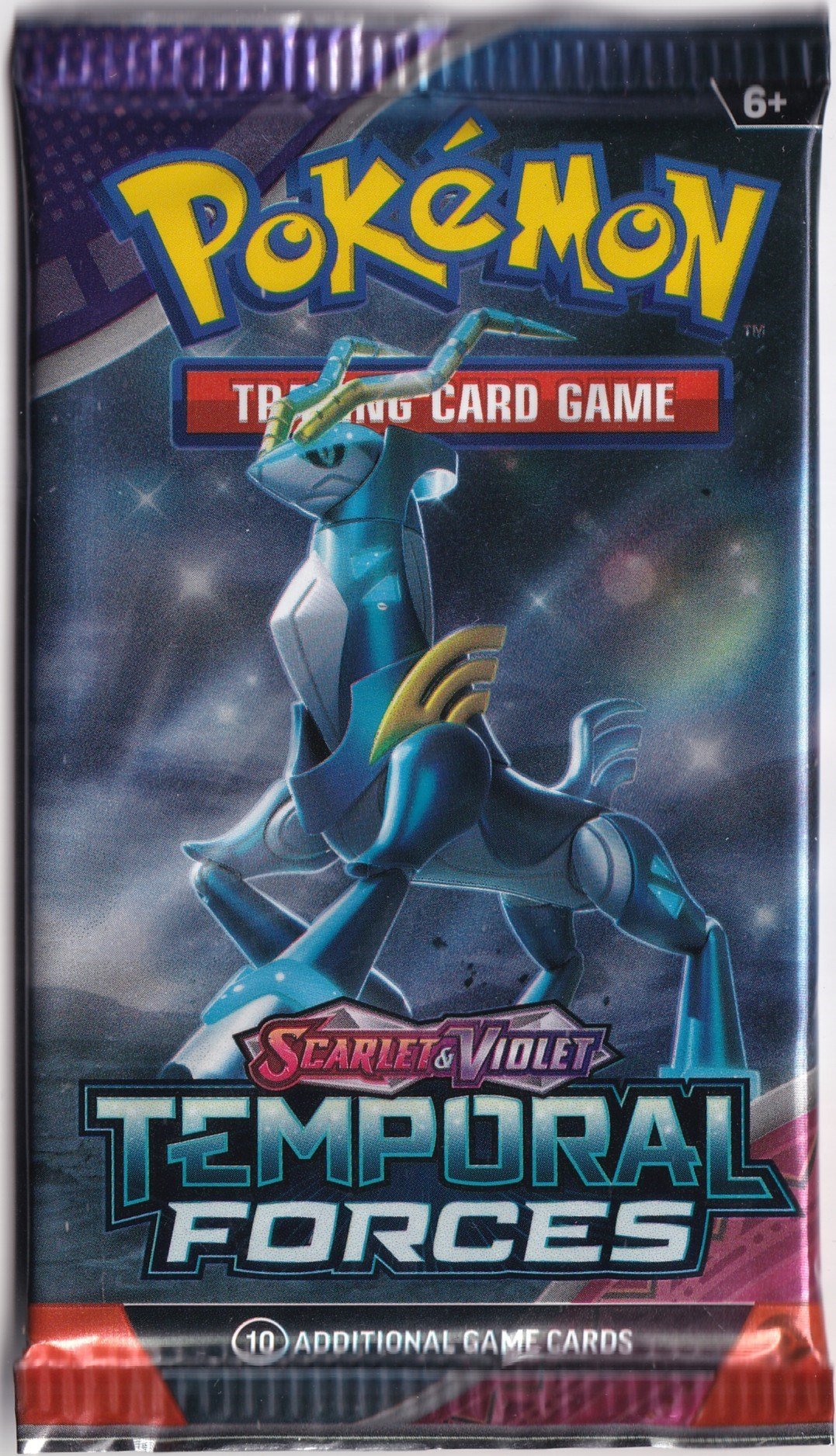 # Booster Pack #Pokemon TCG: Scarlet & Violet - Temporal Forces Orijinal Booster Pack (10 Kart)