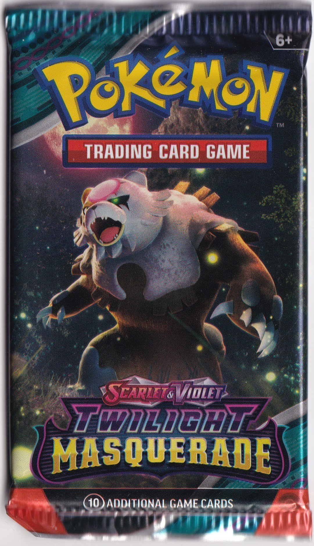 Booster PackPokemon TCG: Scarlet & Violet - Twilight Masquerade Orijinal Booster Pack (10 Kart)