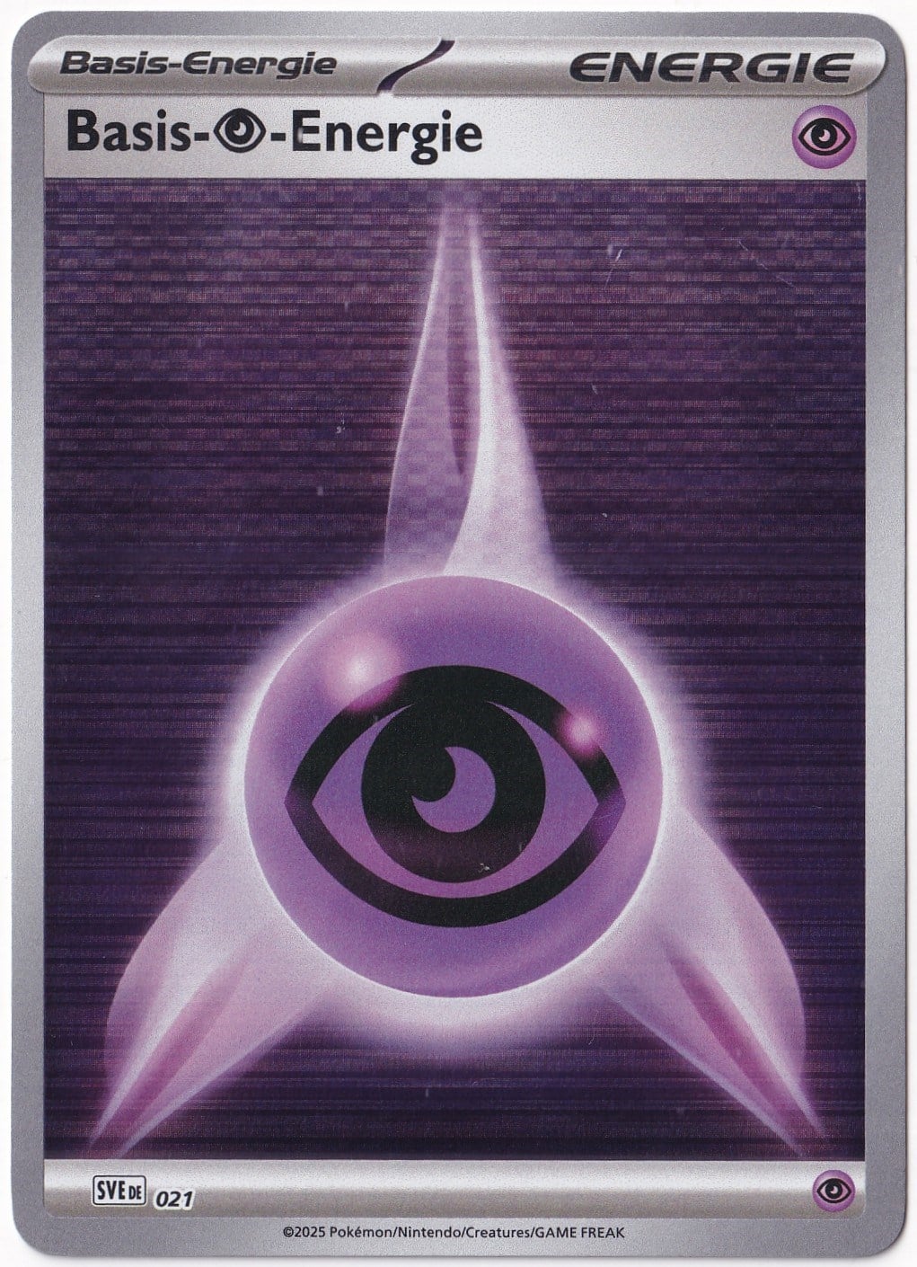 *** Özel Pokemon Kartları ***Basic Psychic Energy [Holo] #21 - Pokemon Almanca Scarlet & Violet Energy - Pokemon Kartı (Mint)