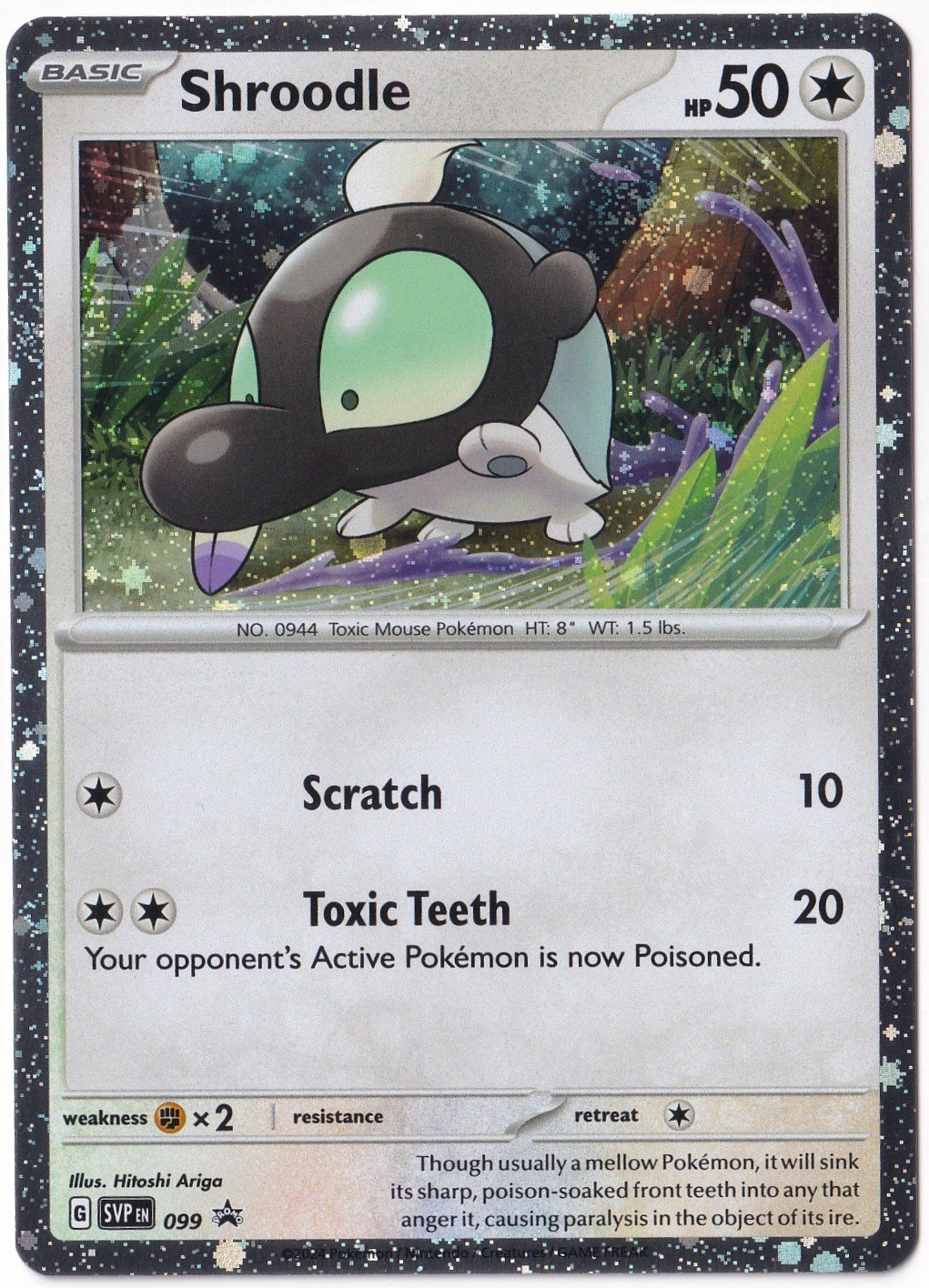 *** Özel Pokemon Kartları ***Shroodle #99 - Pokemon Promo - Pokemon Kartı (Mint)