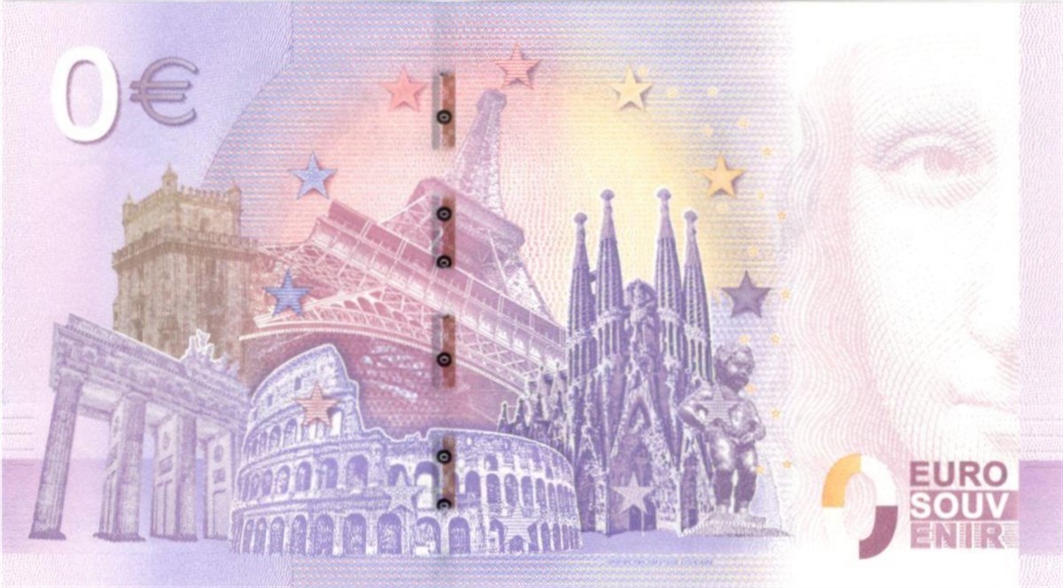 0 (Sıfır) Euro Türkiye - Sivas 4-11 Eylül 1919 Hatıra Parası (Souvenir Banknote)