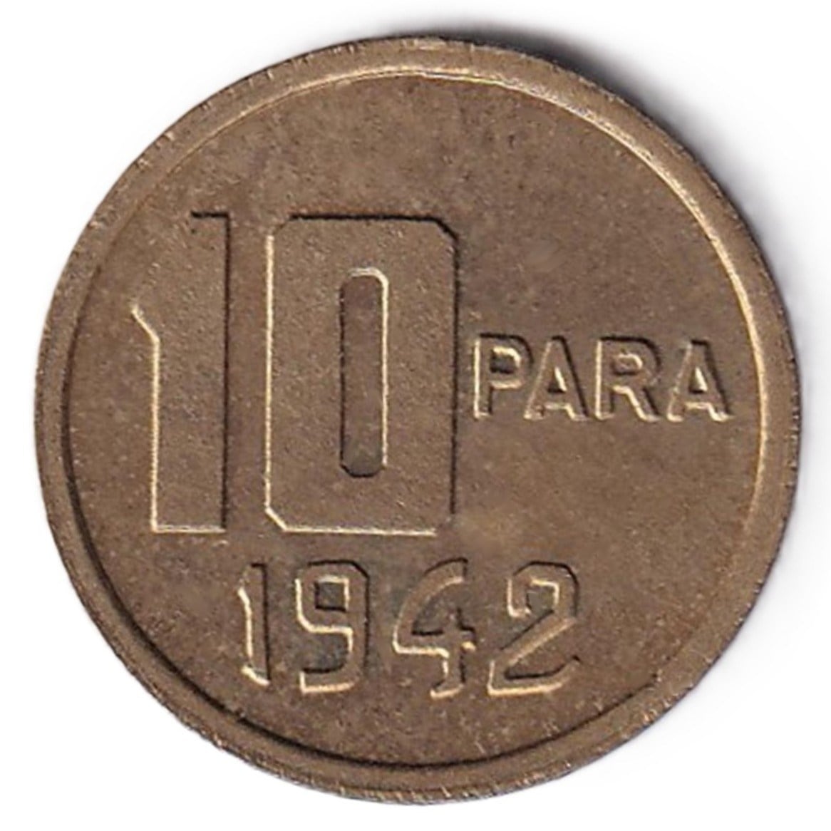 1934-1957 Dönemi Madeni Paraları10 Para (1942) ÇİL Eski Madeni Para