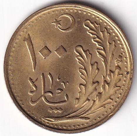 1934-1957 Dönemi Madeni Paraları100 Para (1926) Bronz ÇİL Eski Madeni Para
