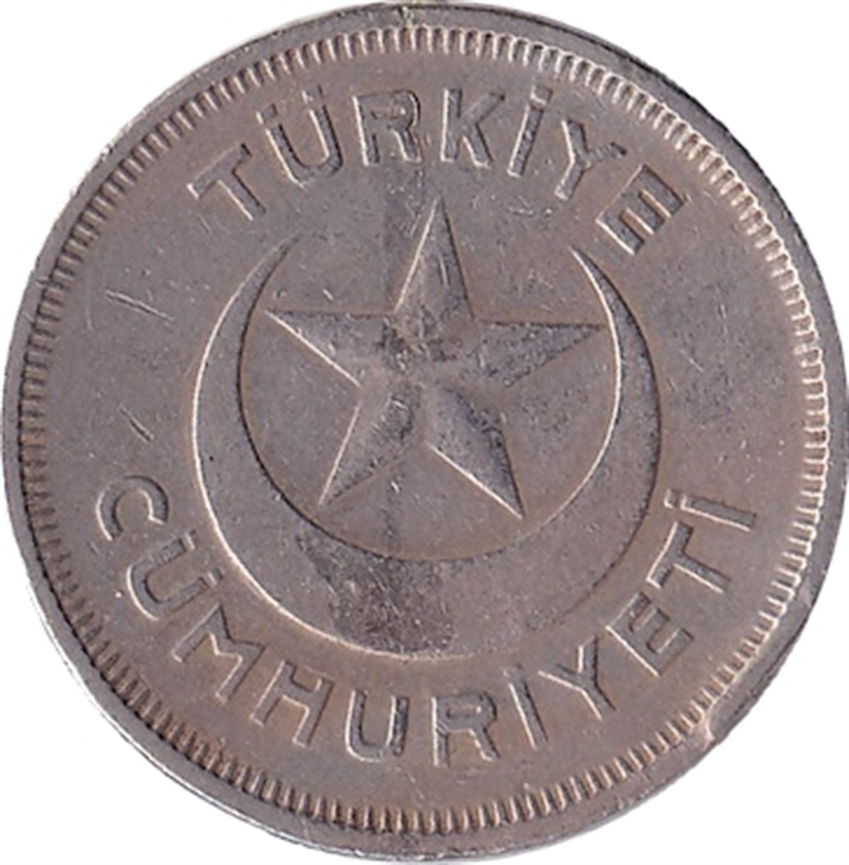 1934-1957 Period Coins5 Kuruş (1935) Nikel ÇT/ÇÇT Eski Madeni Para