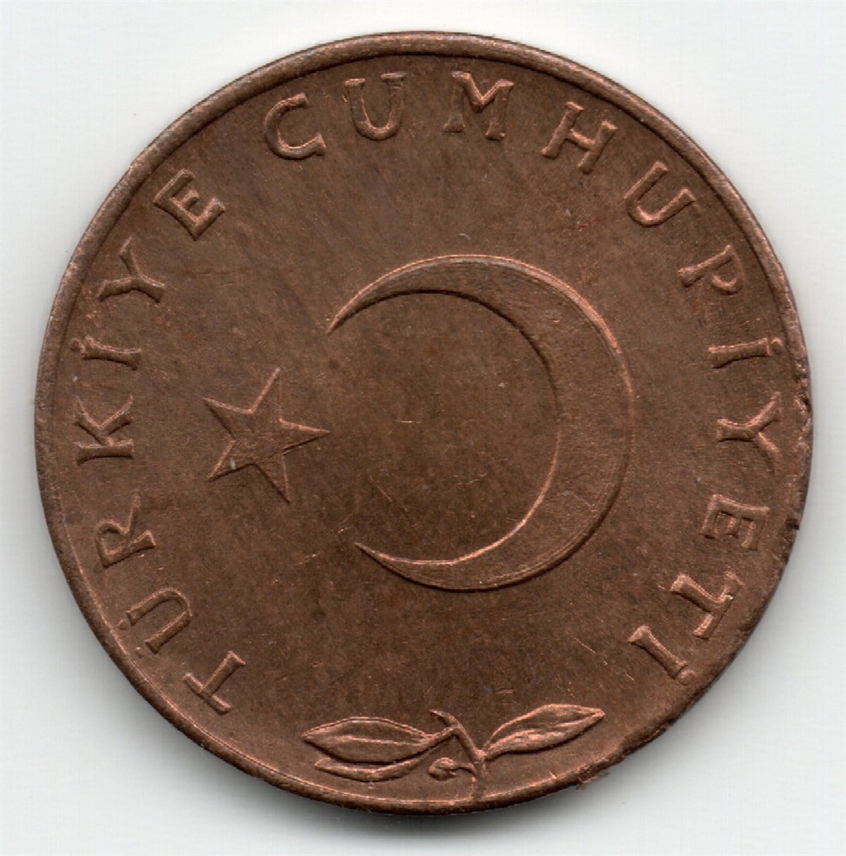 1958-1980 Dönemi Madeni Paraları5 Kuruş (1958) ÇİL Eski Madeni Para