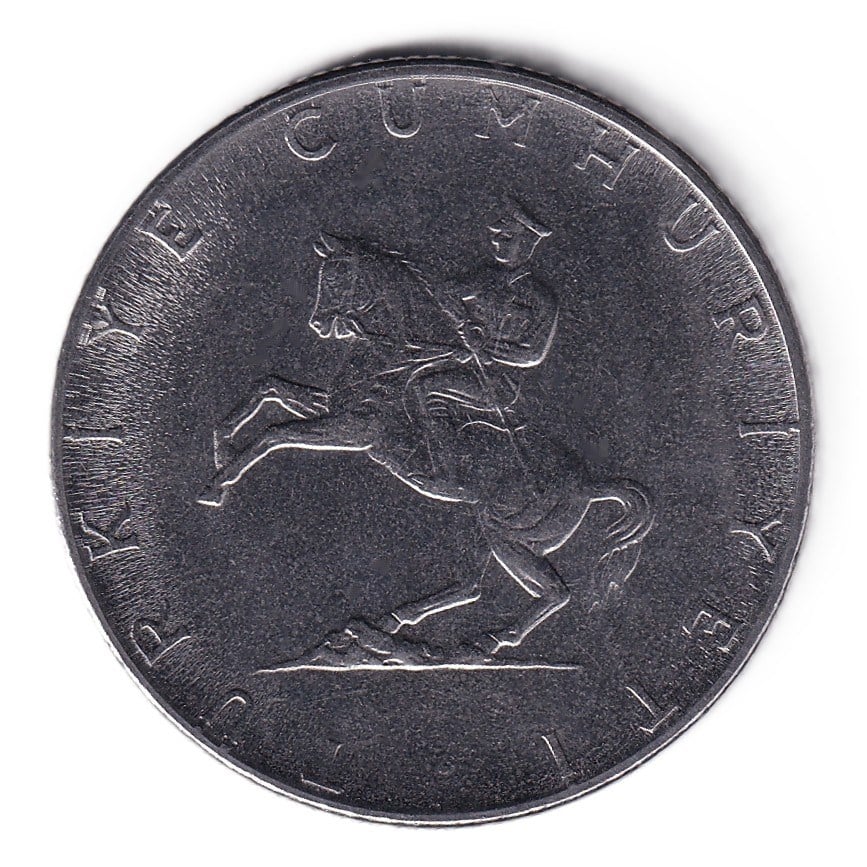 1958-1980 Dönemi Madeni Paraları5 Lira (1974-1979) Tam Takım ÇİL Eski Madeni Para Seti