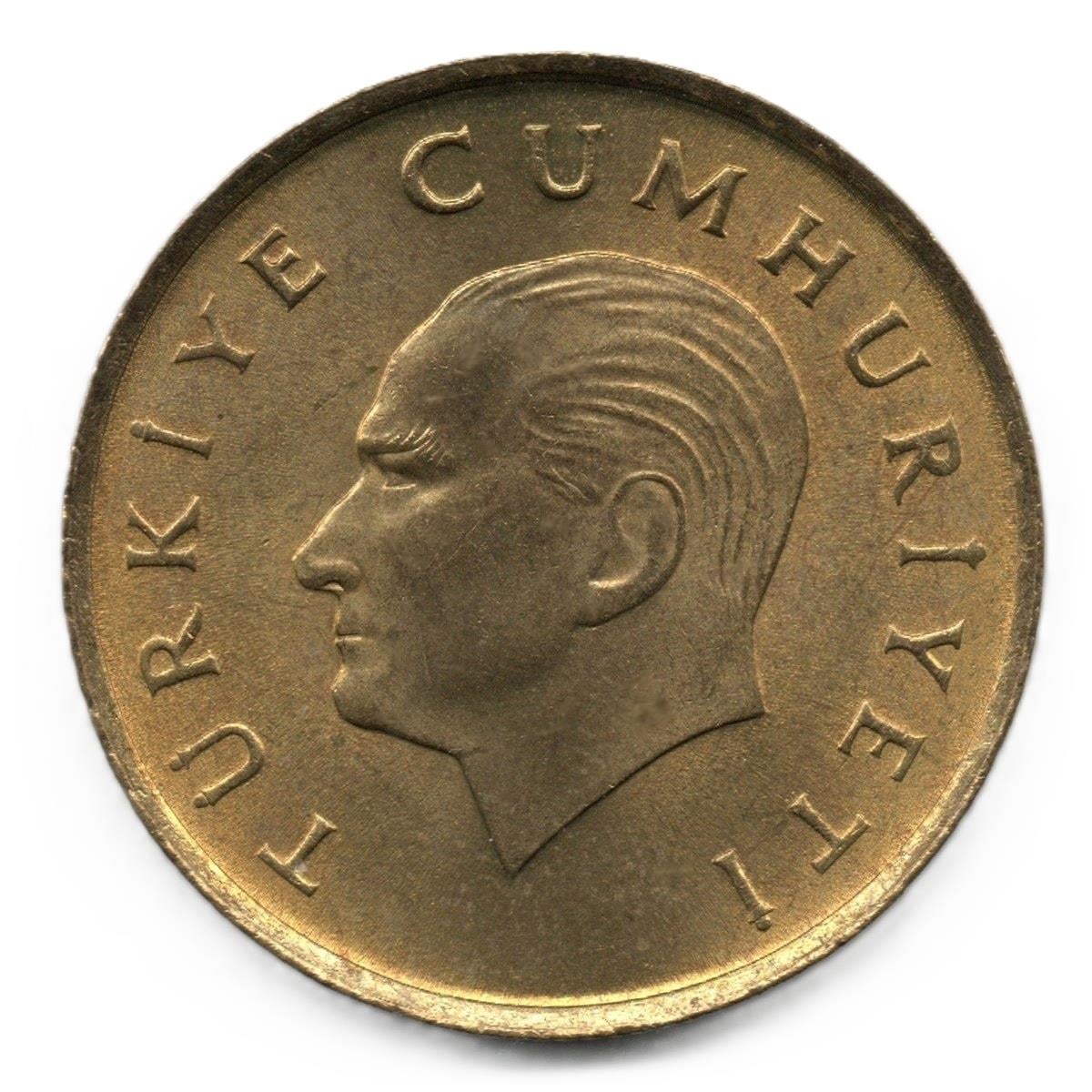 1981-2004 Dönemi Madeni Paraları500 Lira (1989) ÇİL Eski Madeni Para