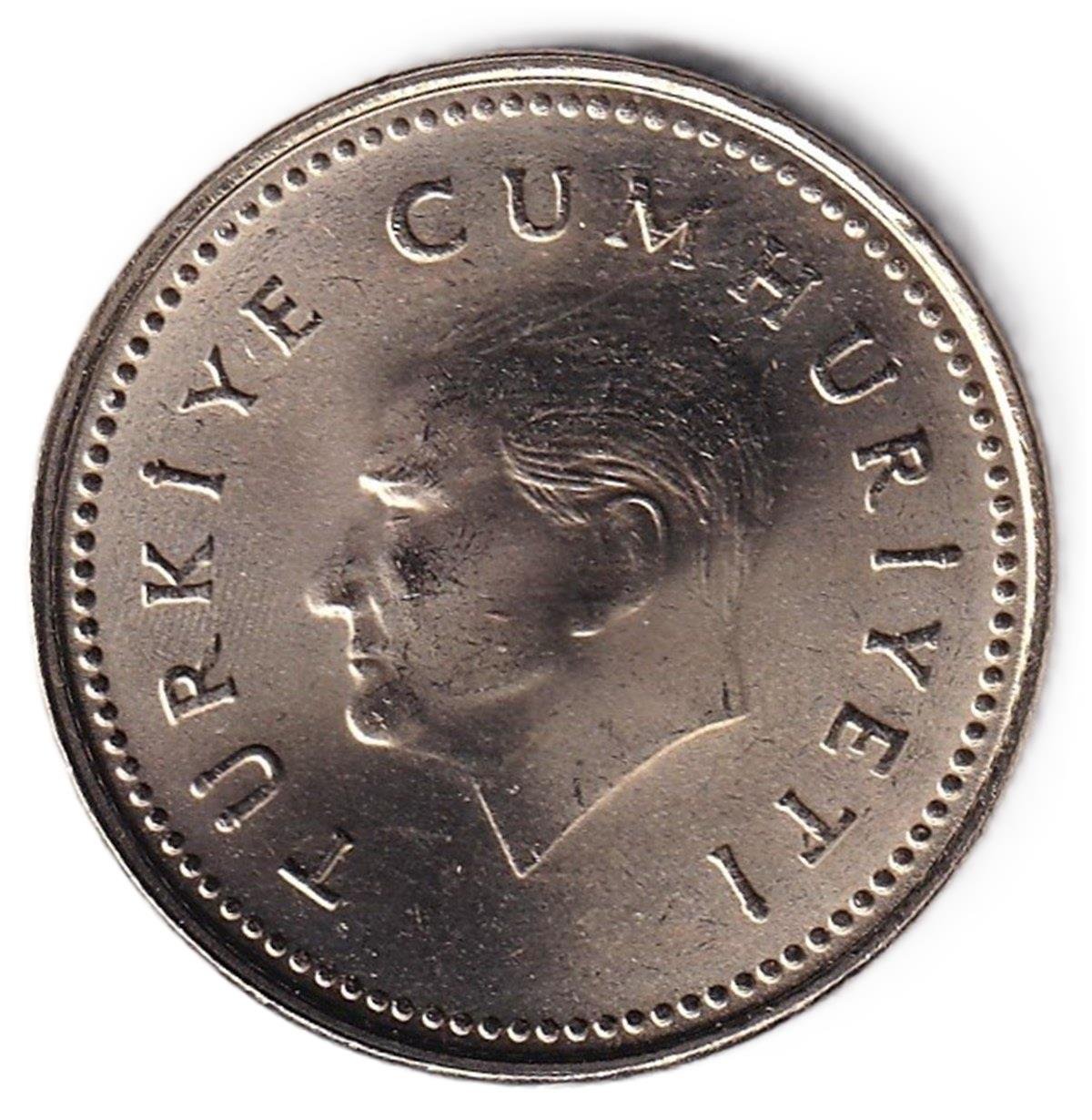 1981-2004 Dönemi Madeni ParalarıTürkiye, 1.000 Lira (1993) ÇİL Eski Madeni Para