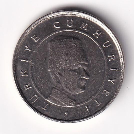 2005 and After Period Coins10 Yeni Kuruş (2008) ÇİL Eski Madeni Para