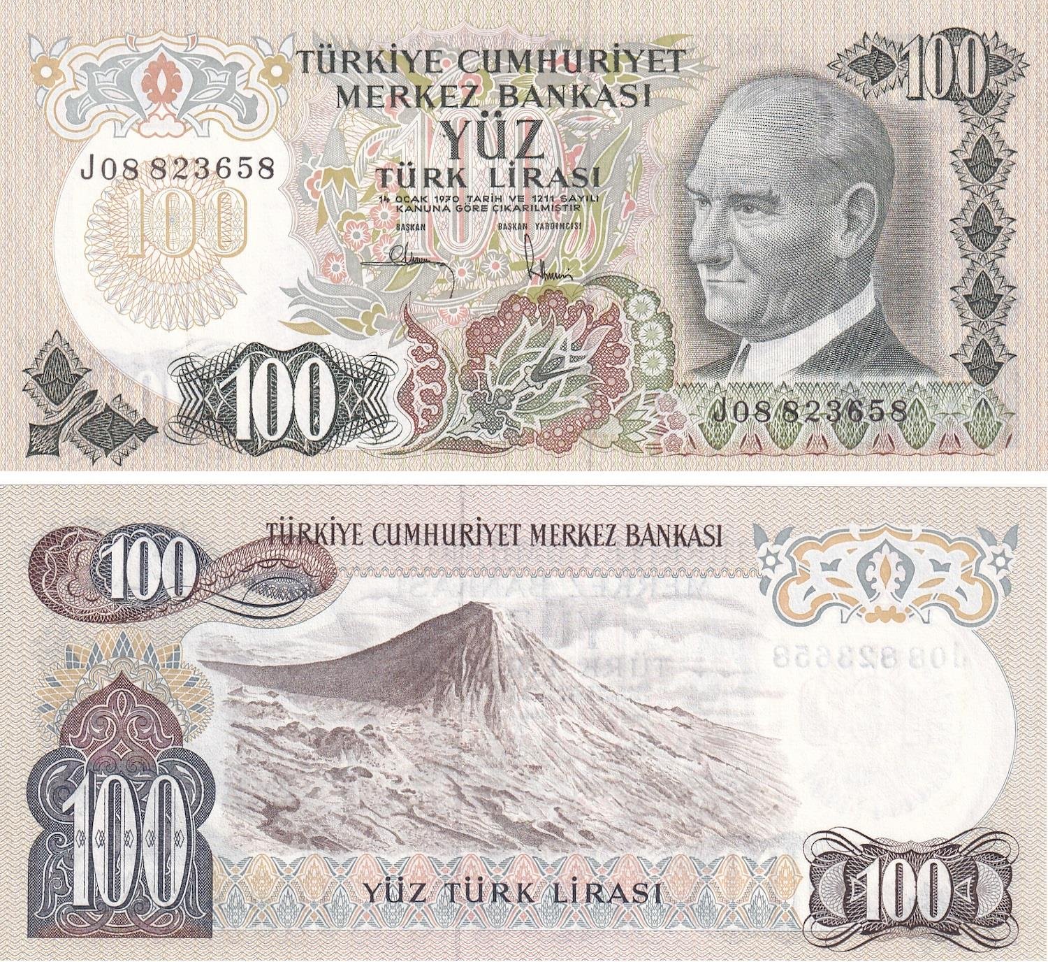 6. Emisyon6. Emisyon 3. Tertip 100 TL ÇİL