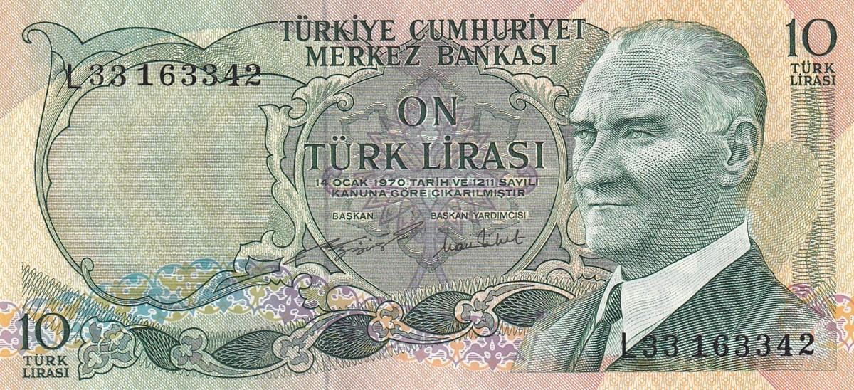 7. Emisyon6. Emisyon 2. Tertip 10 Türk Lirası, ÇİL
