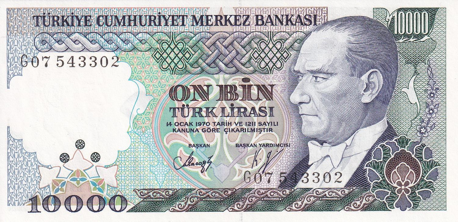 7. Emisyon7. Emisyon 3. Tertip 10.000 TL ÇİL