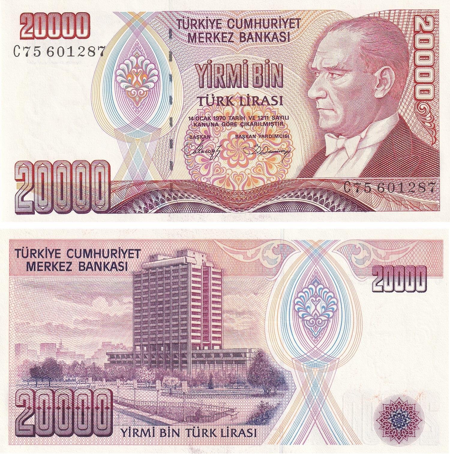 7. Emisyon7.Emisyon 1.Tertip 20.000 TL ÇİL