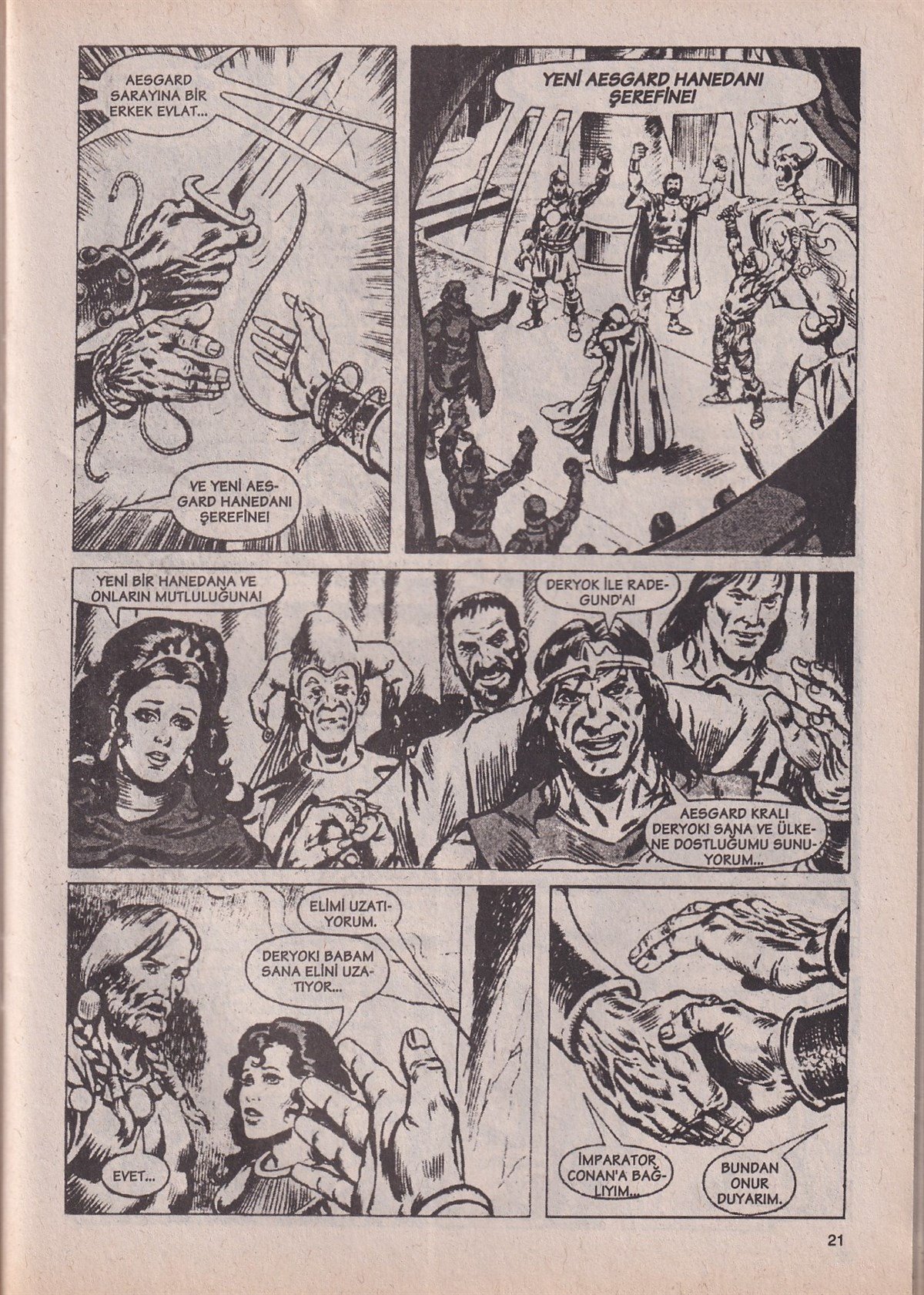Çizgi Romanİmparator Conan, İblisin Kanı