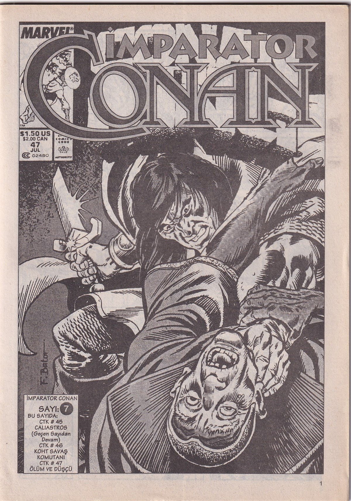 Çizgi Romanİmparator Conan, Koth Savaş Komutanı