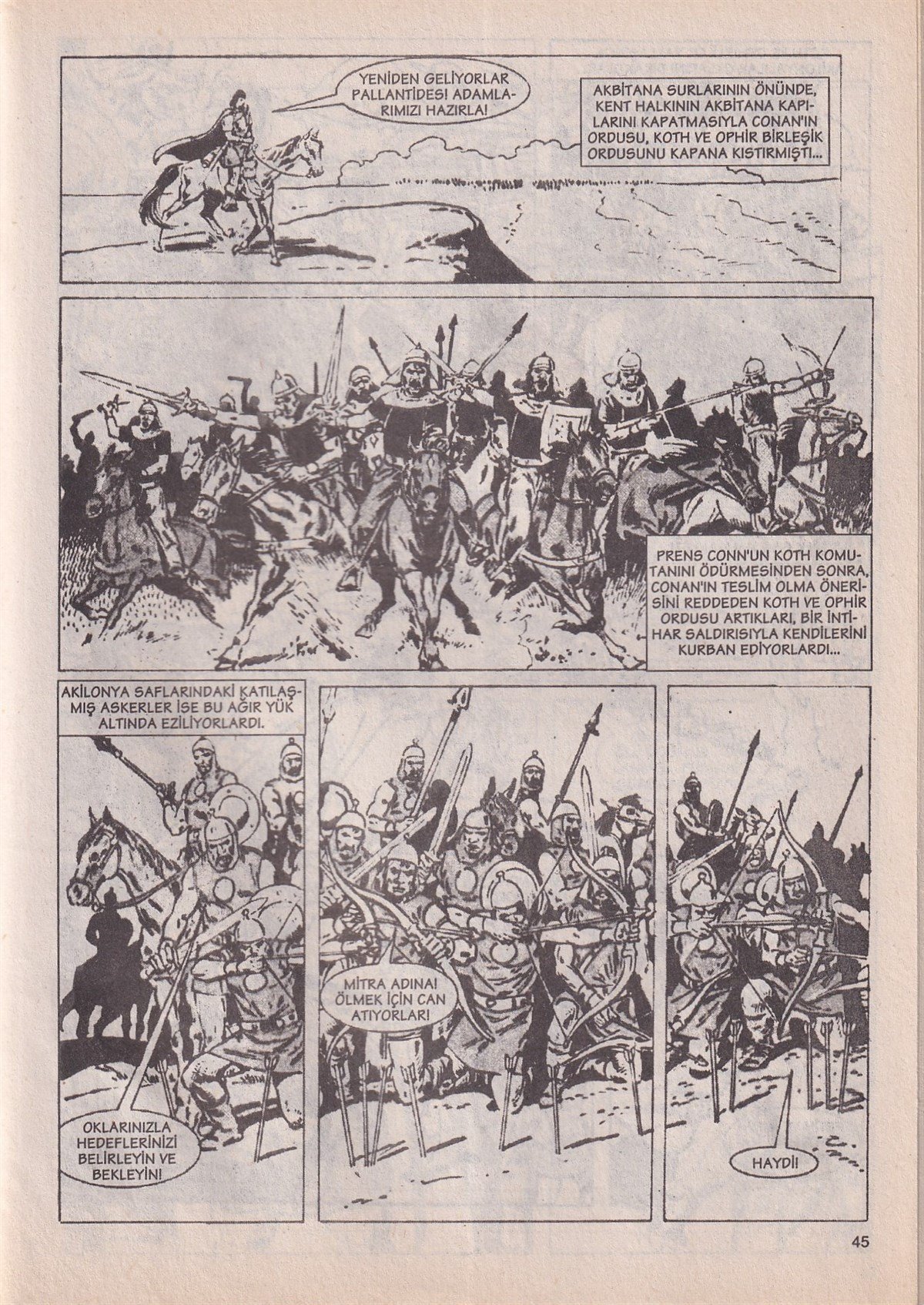 Çizgi Romanİmparator Conan, Koth Savaş Komutanı
