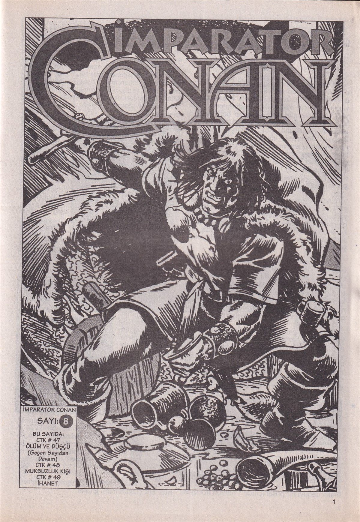 Çizgi Romanİmparator Conan, Mutsuzluk Kışı