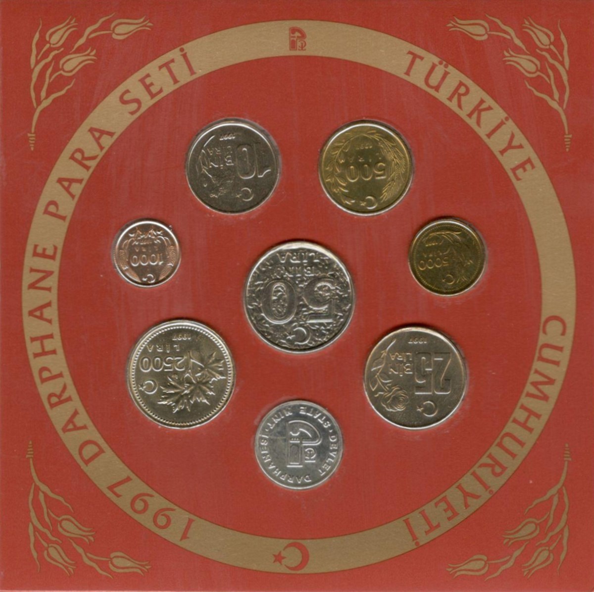 Darphane 1997 Tedavül Para Seti
