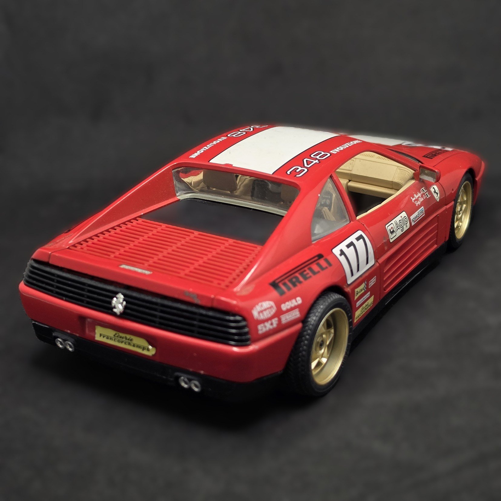 DiecastBburago 1:18 Ferrari 348 tb Evoluzione #177 Made in Italy (Vintage Diecast)