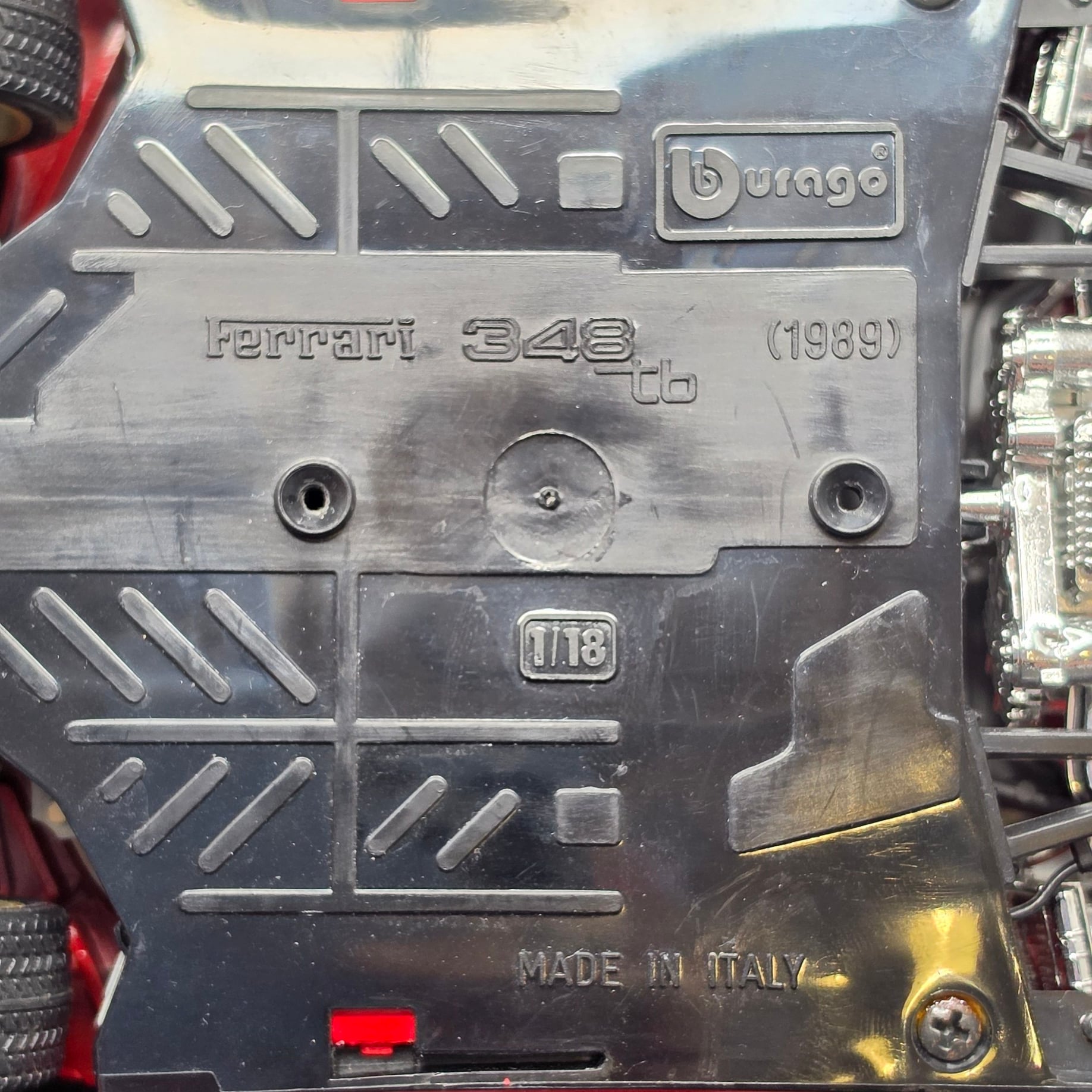 DiecastBburago 1:18 Ferrari 348 tb Evoluzione #177 Made in Italy (Vintage Diecast)