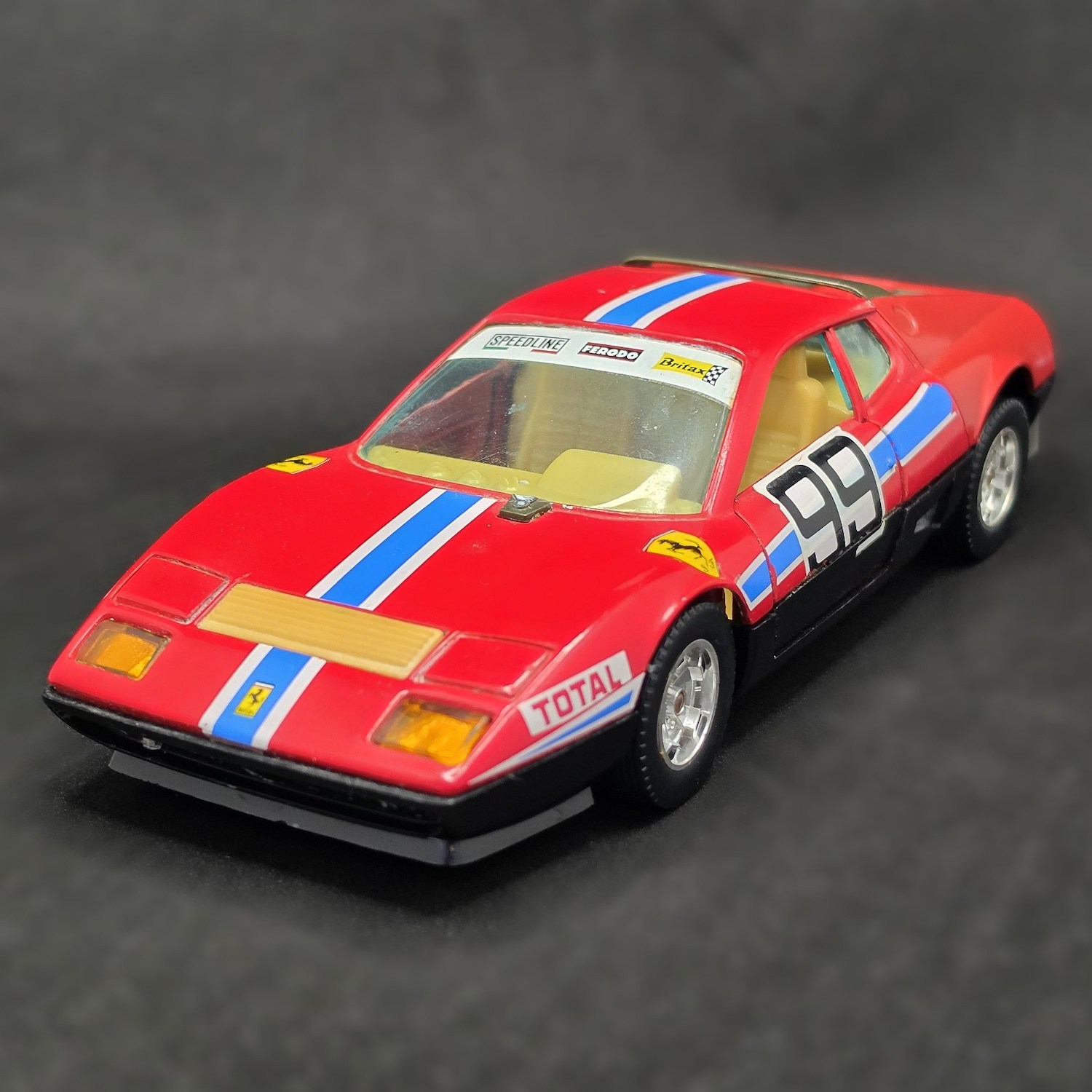 DiecastBburago 1:24 Ferrari BB 512 Racing Edition Made in Italy (Vintage Diecast)