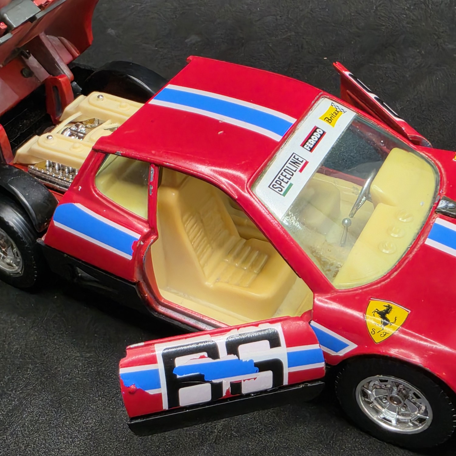 DiecastBburago 1:24 Ferrari BB 512 Racing Edition Made in Italy (Vintage Diecast)