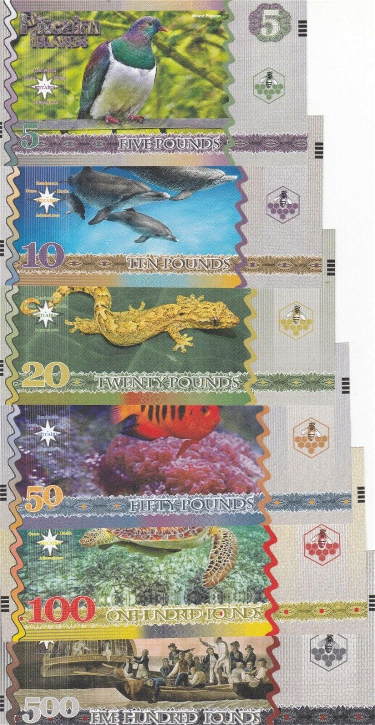 Fantezi Para Seti - Pitcairn Islands