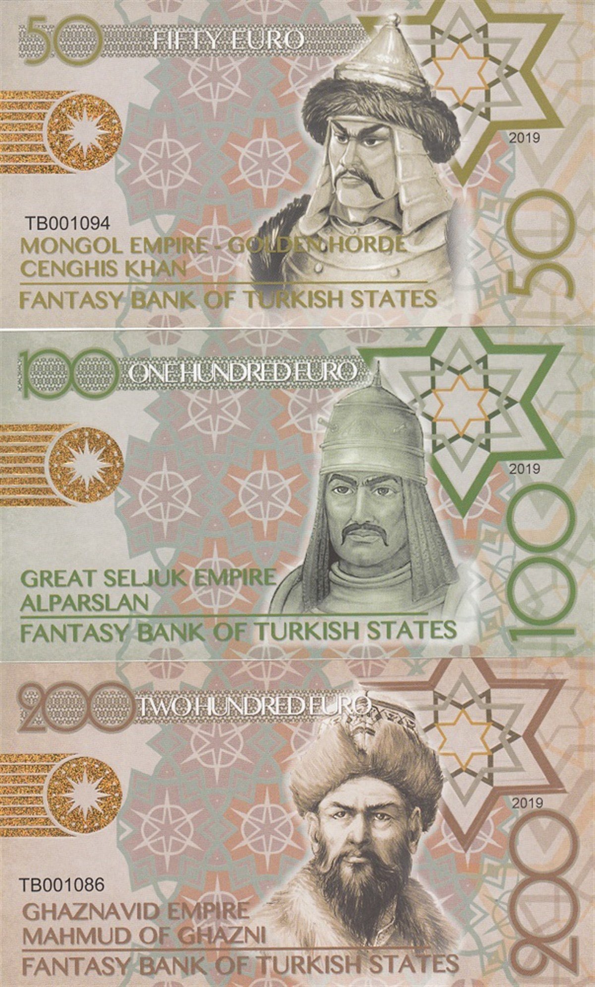 Fantezi Para Seti - Turkish States