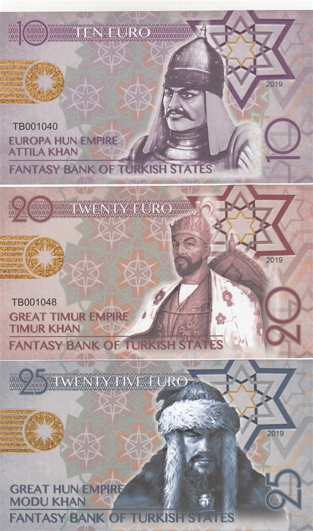 Fantezi Para Seti - Turkish States