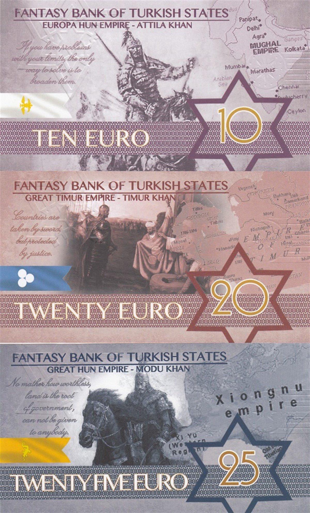 Fantezi Para Seti - Turkish States