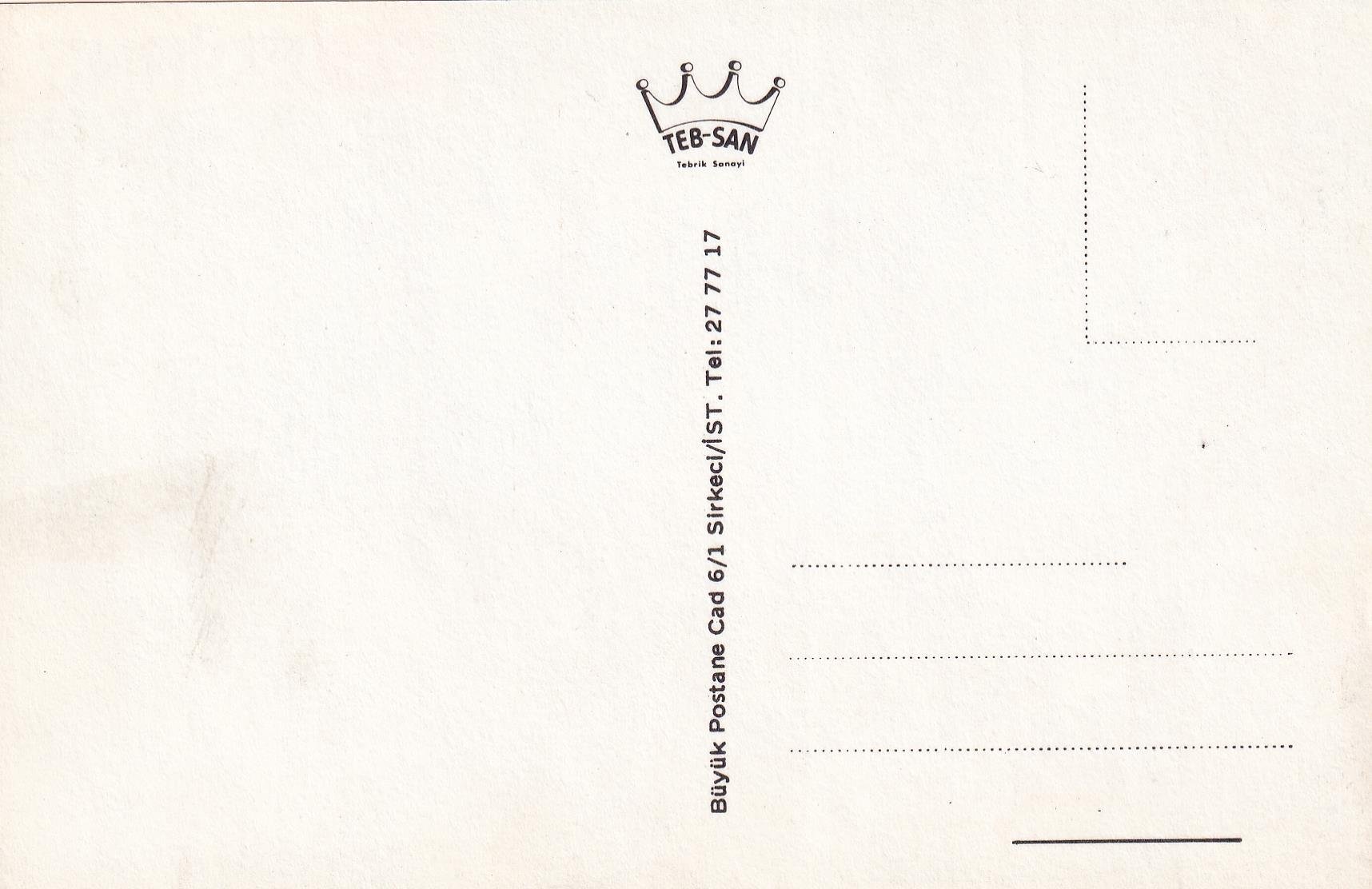 PostcardEdirne Kartpostalı