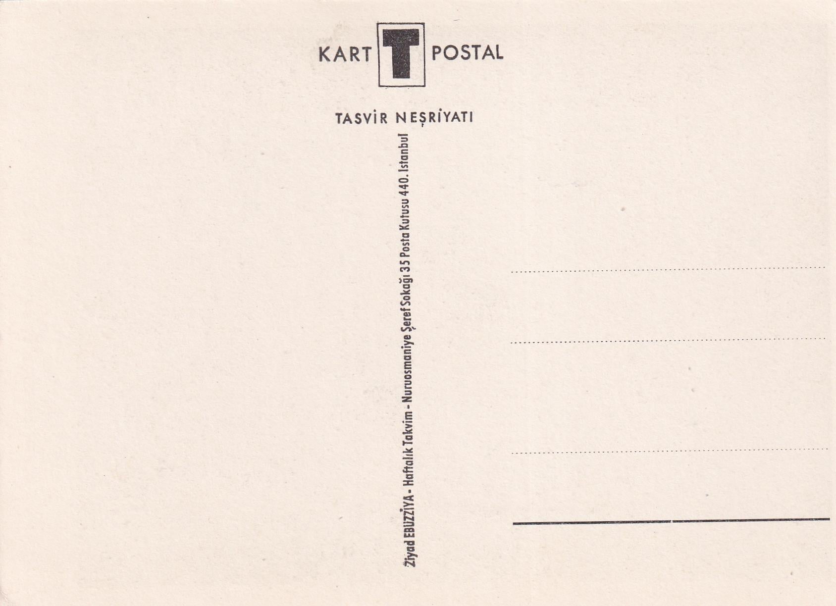 KartpostalEmir Sultan Camii, Bursa Kartpostalı