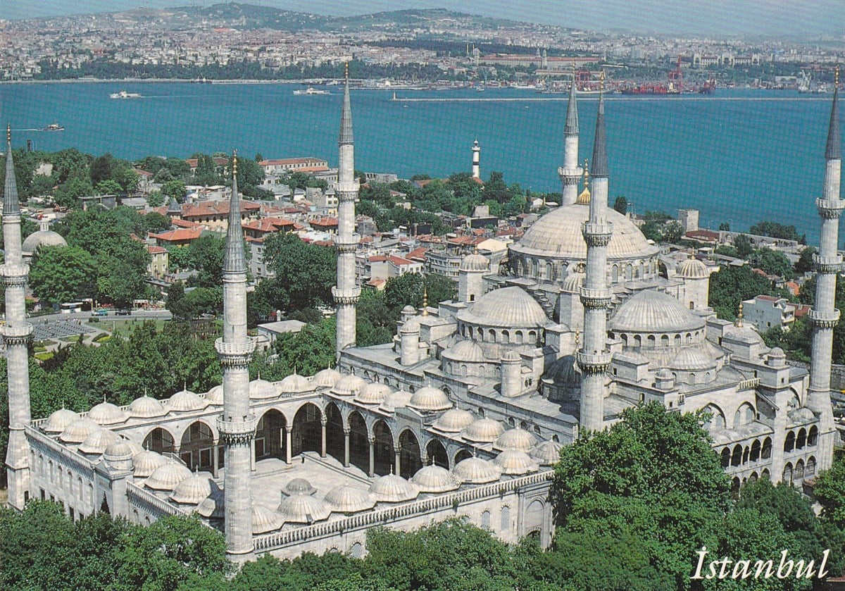 Postcardİstanbul Sultanahmet Camii Kartpostalı 34/919