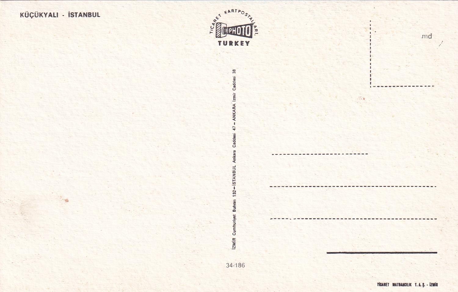 KartpostalPendik, İstanbul Kartpostalı