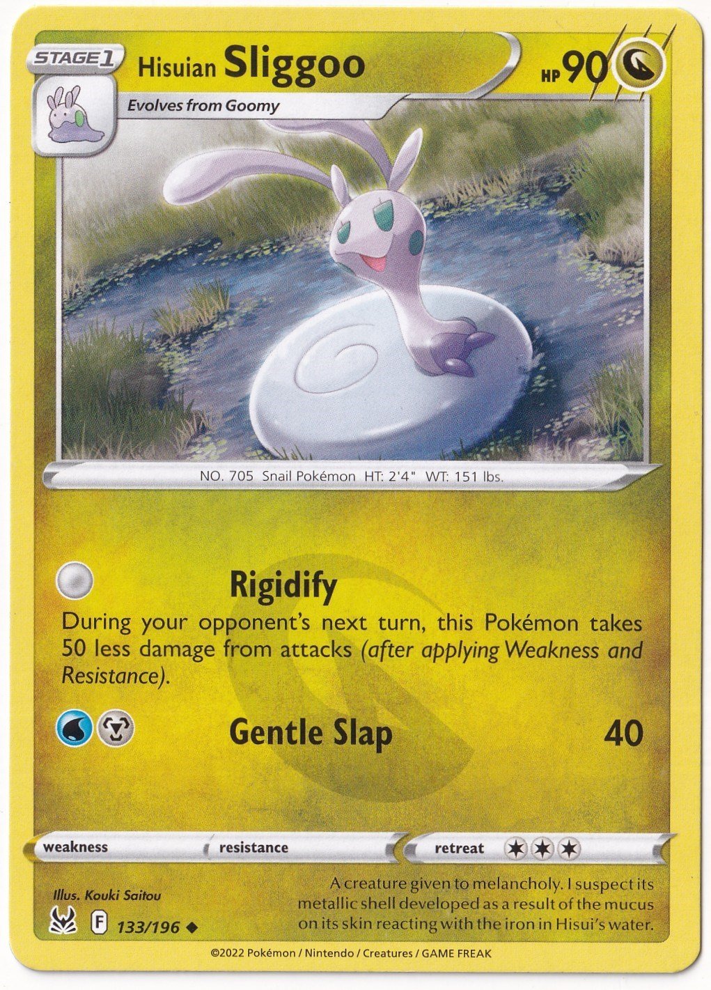 Lost OriginHisuian Sliggoo #133 - Pokemon Lost Origin - Pokemon Kartı (Mint)