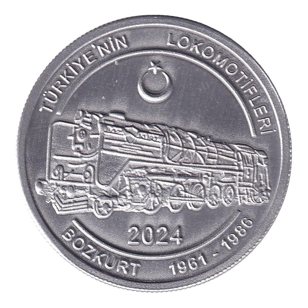 Medals and MedallionsTürkiye'nin Lokomotifleri, Alüminyum Okside, Hatıra Madalyon