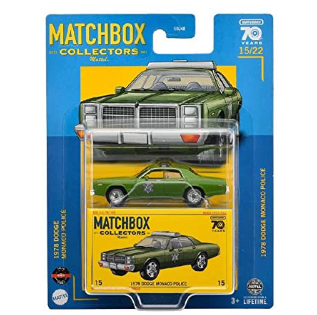 MatchboxMatchbox Collectors - 1978 Dodge Monaco Police 1/64