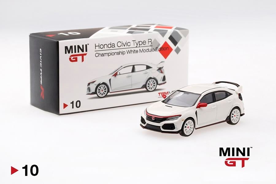 Mini GT - Honda Civic Type R (FK8) Championship White Modulo