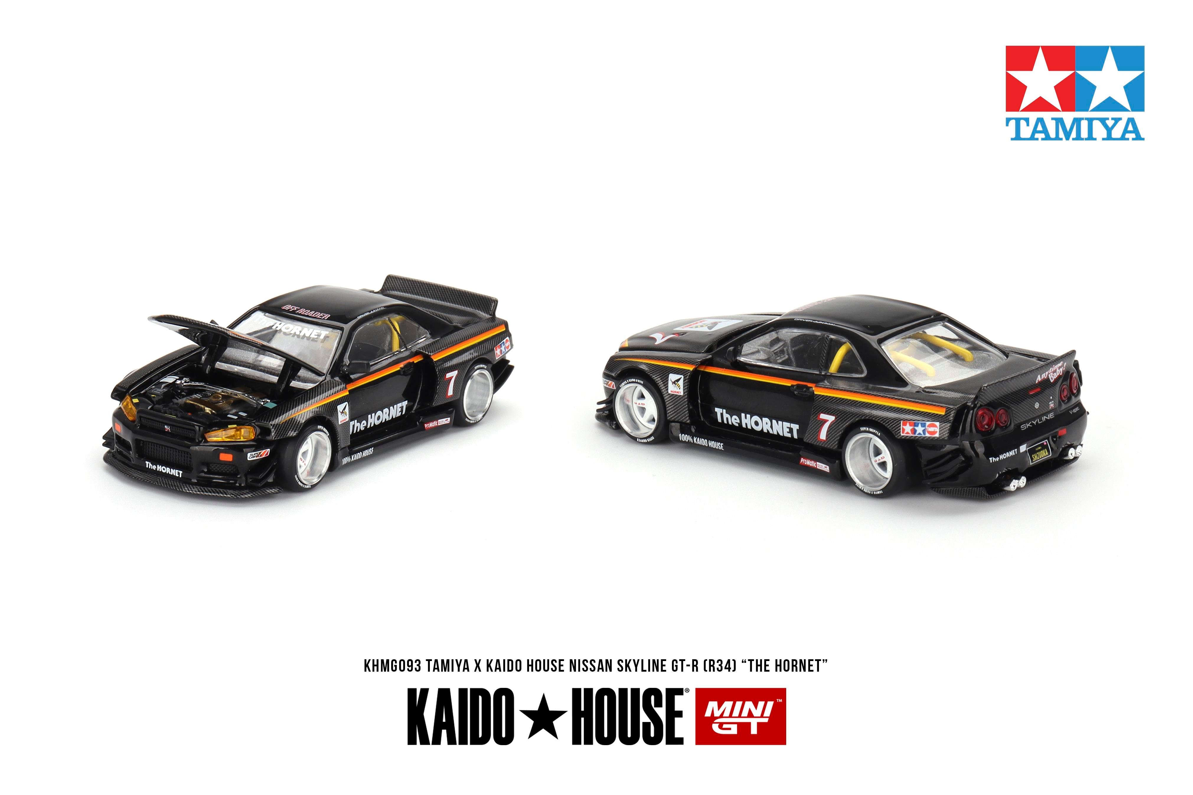 Mini GT - Nissan Skyline GT-R (R34) TAMIYA x KAIDO HOUSE 