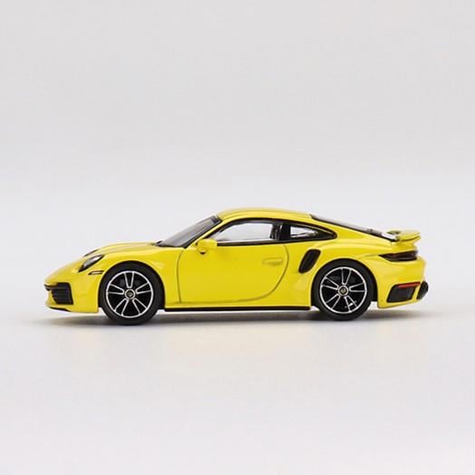 Mini GT - Porsche 911 Turbo S Racing Yellow 1/64