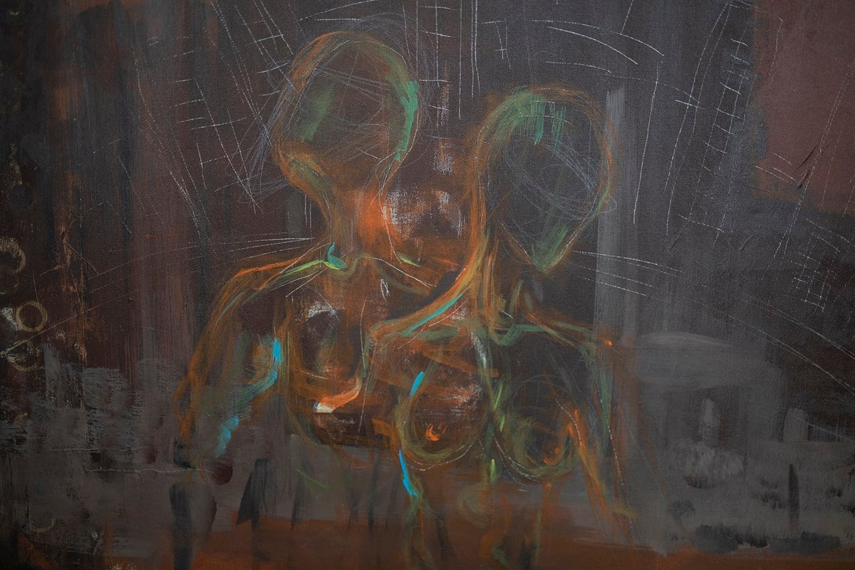 Original Art WorksSeyhan Şen - Kompozisyon (2003 - Yağlı Boya)