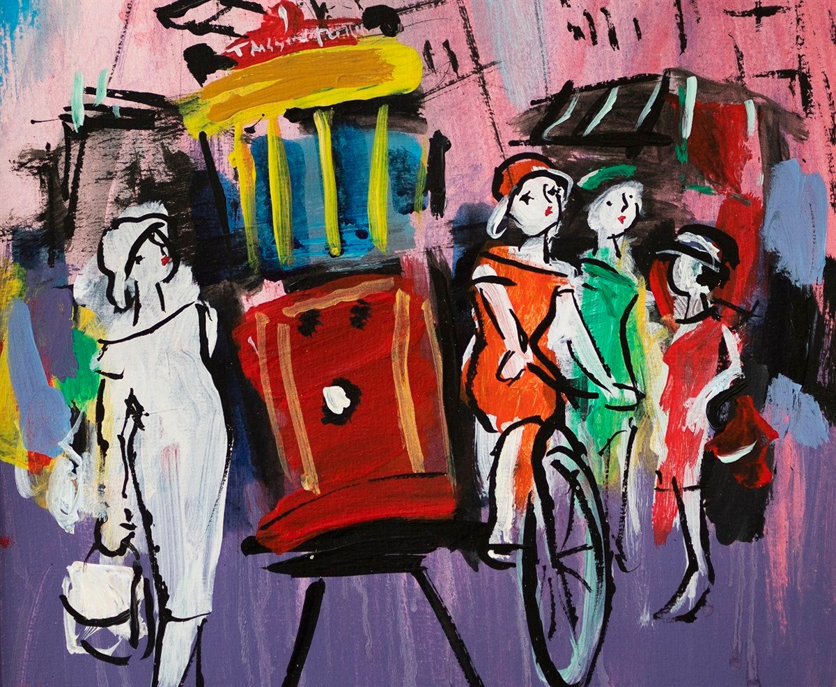 Original Art WorksYavuz Bozkurt - İstanbul Serisi (2021/2 - Karışık Teknik)