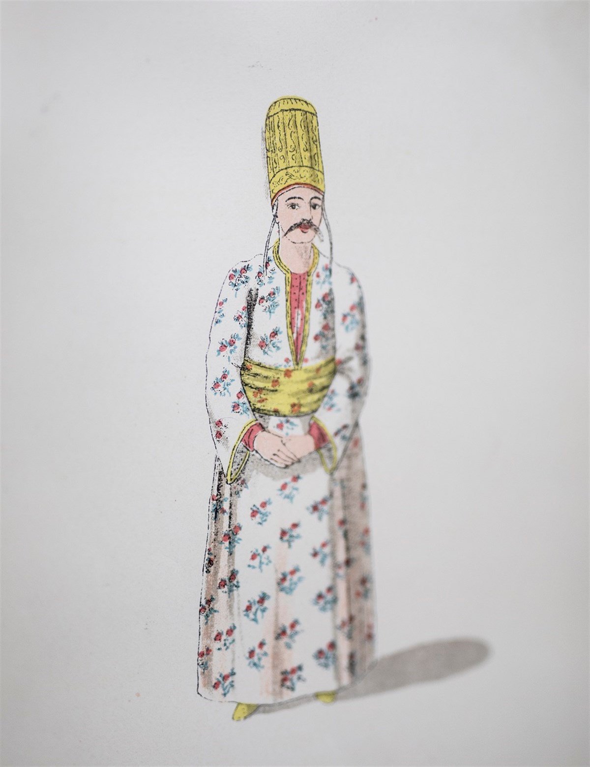 Original Print PaintingRenkli Gravür Tablo