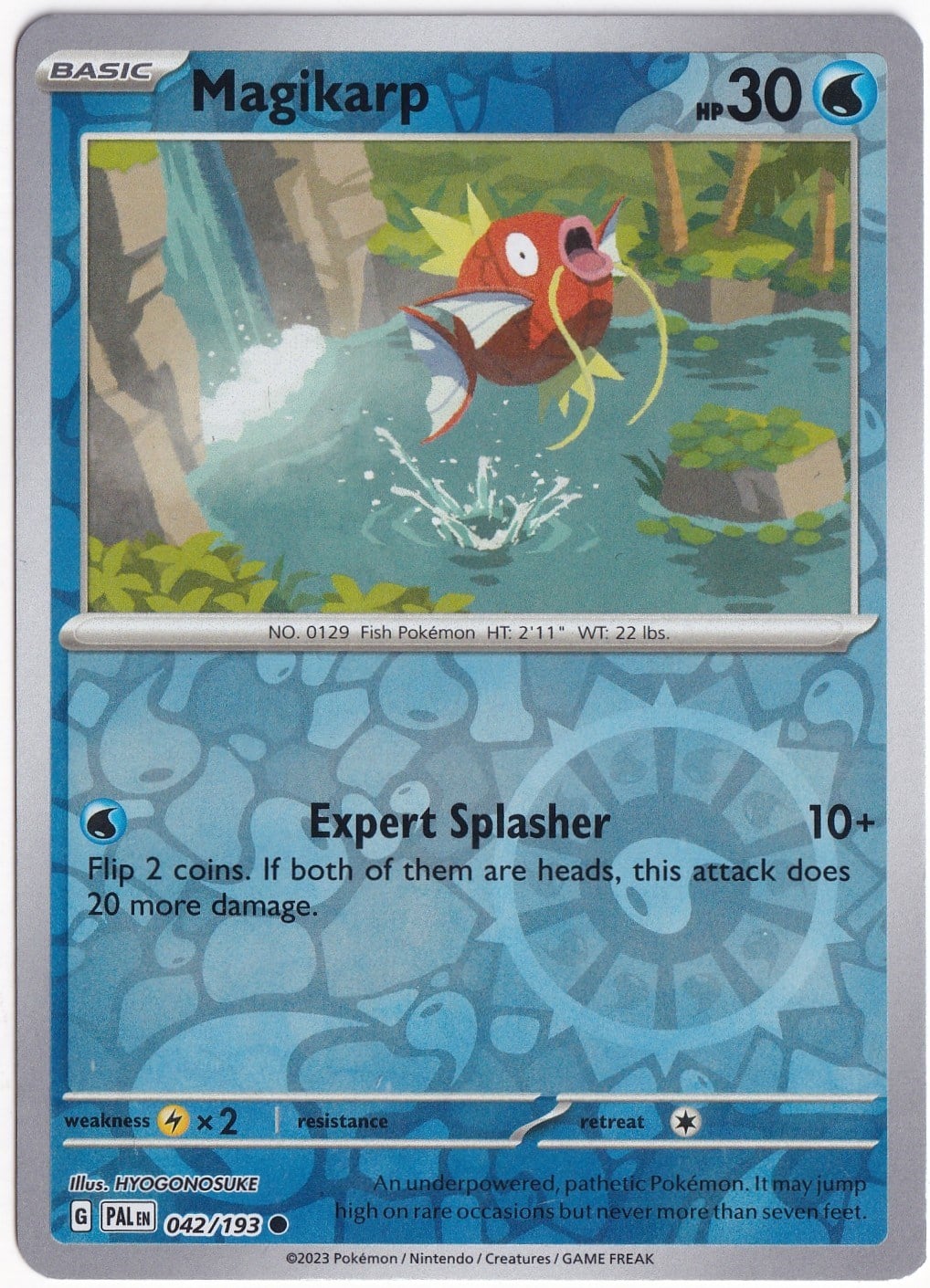 Paldea EvolvedMagikarp [Reverse Holo] 042/193 - Paldea Evolved - Pokemon Kartı (Mint)