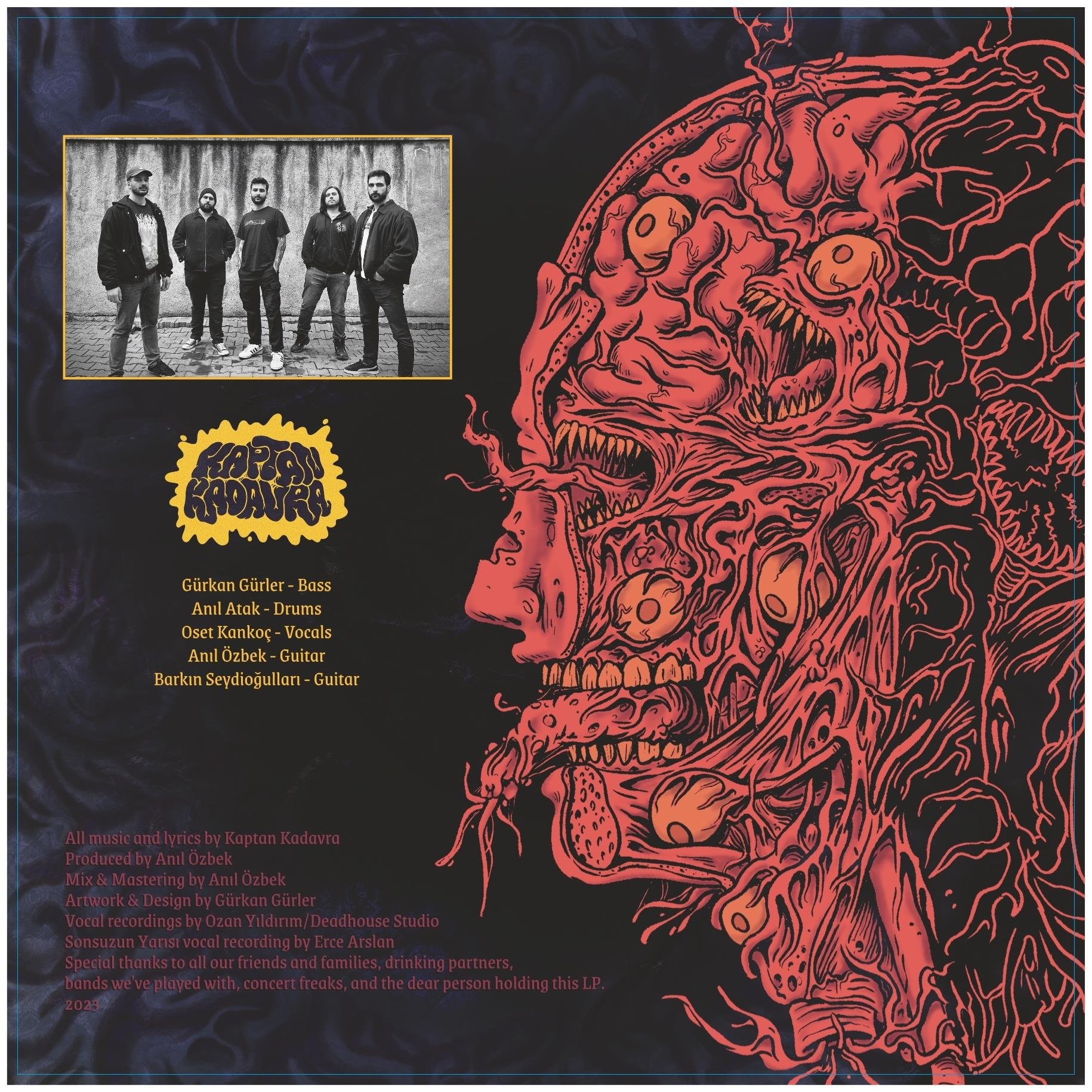 PlakKaptan Kadavra - Mental Yara - Plak