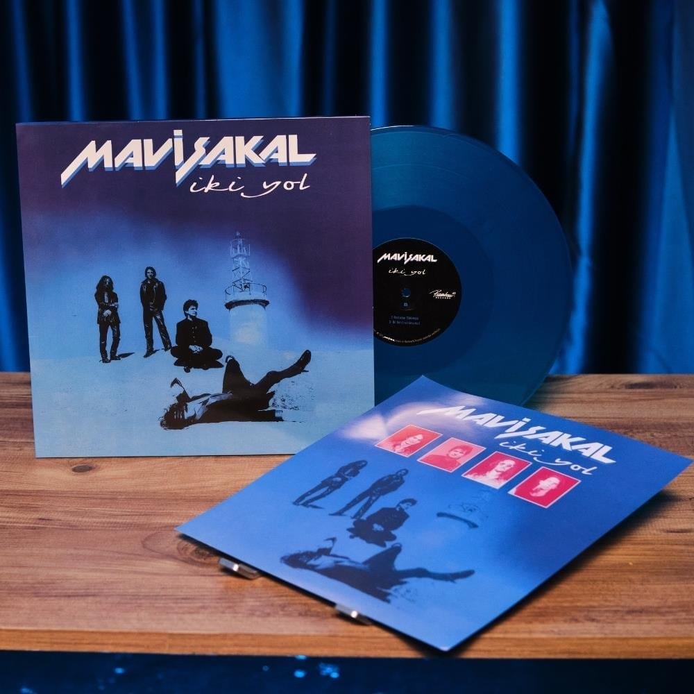 PlakMavi Sakal - İki Yol (45 RPM EP) Mavi Yarı Saydam