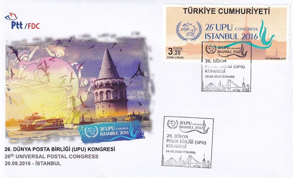 PortföyPTT 26. Dünya Posta Birliği ( UPU ) Kongresi İstanbul Portföy, 2016